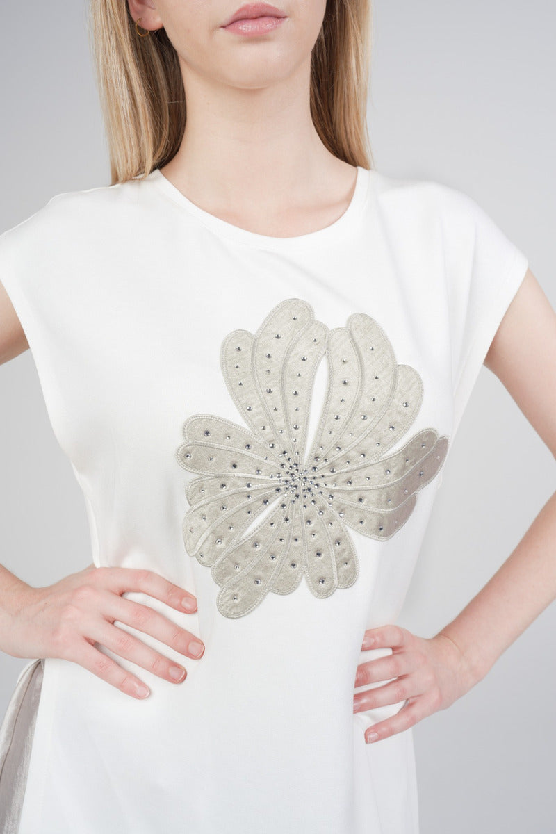 Flora Embellished Top