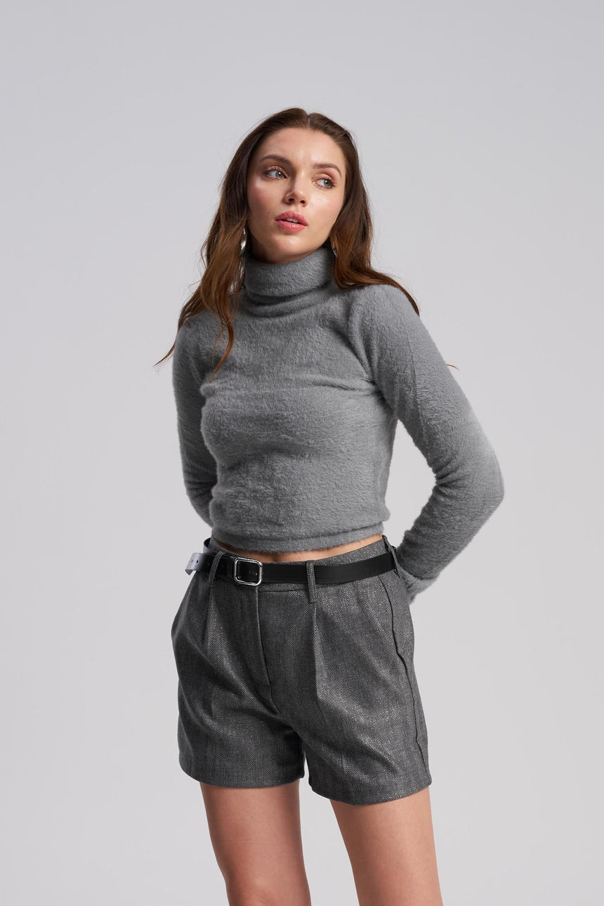 Classic winter layering top fitted style