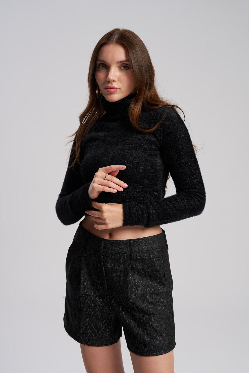 Classic winter layering top fitted style