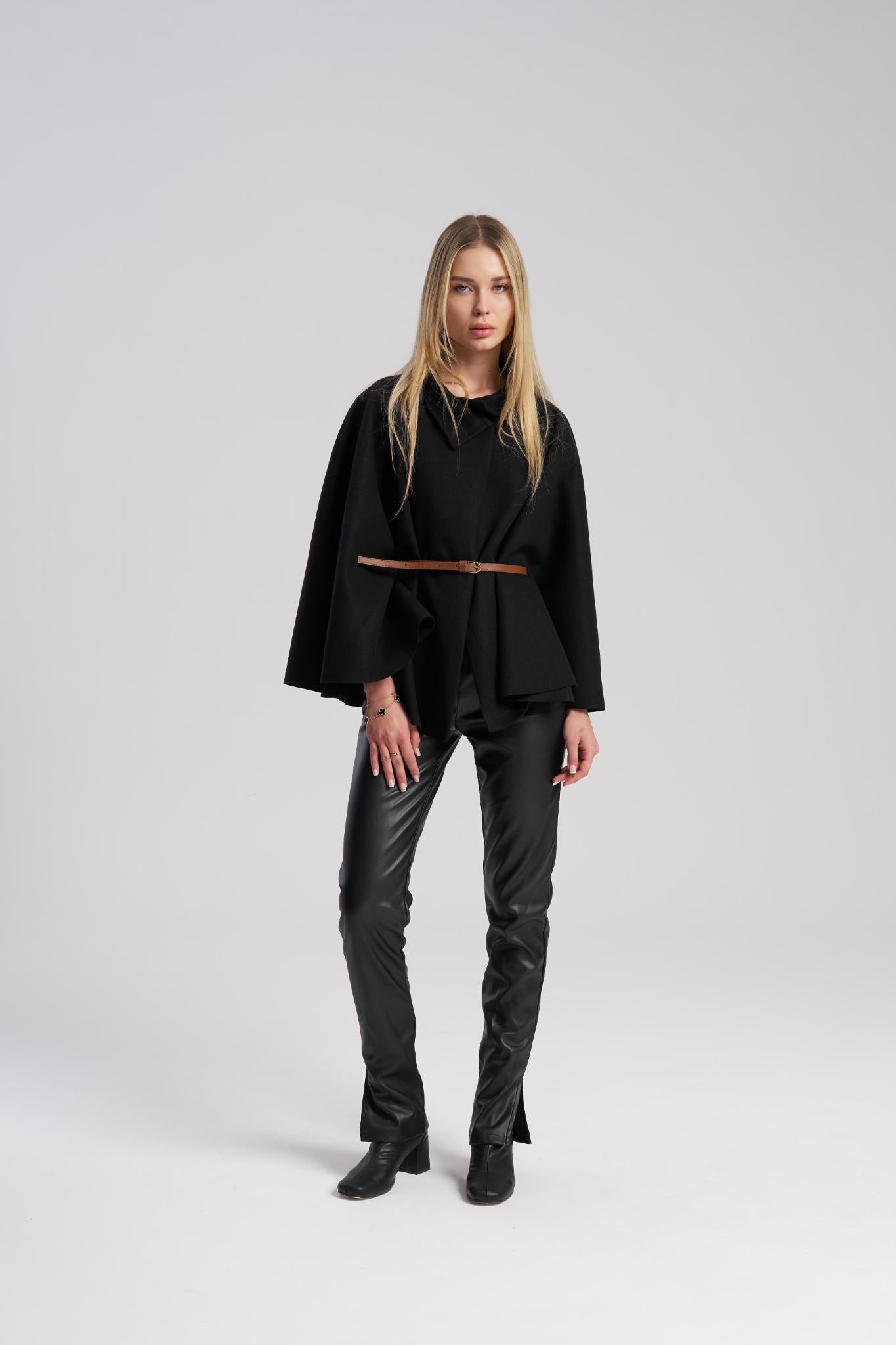 faux leather pants