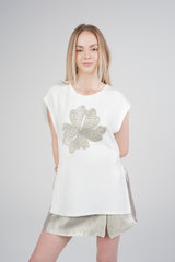 Flora Embellished Top