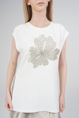 Flora Embellished Top
