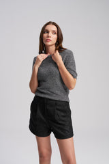Luna Shimmer Knit Top – Elegant Lightweight Women’s Top