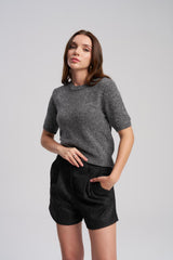 Luna Shimmer Knit Top – Elegant Lightweight Women’s Top