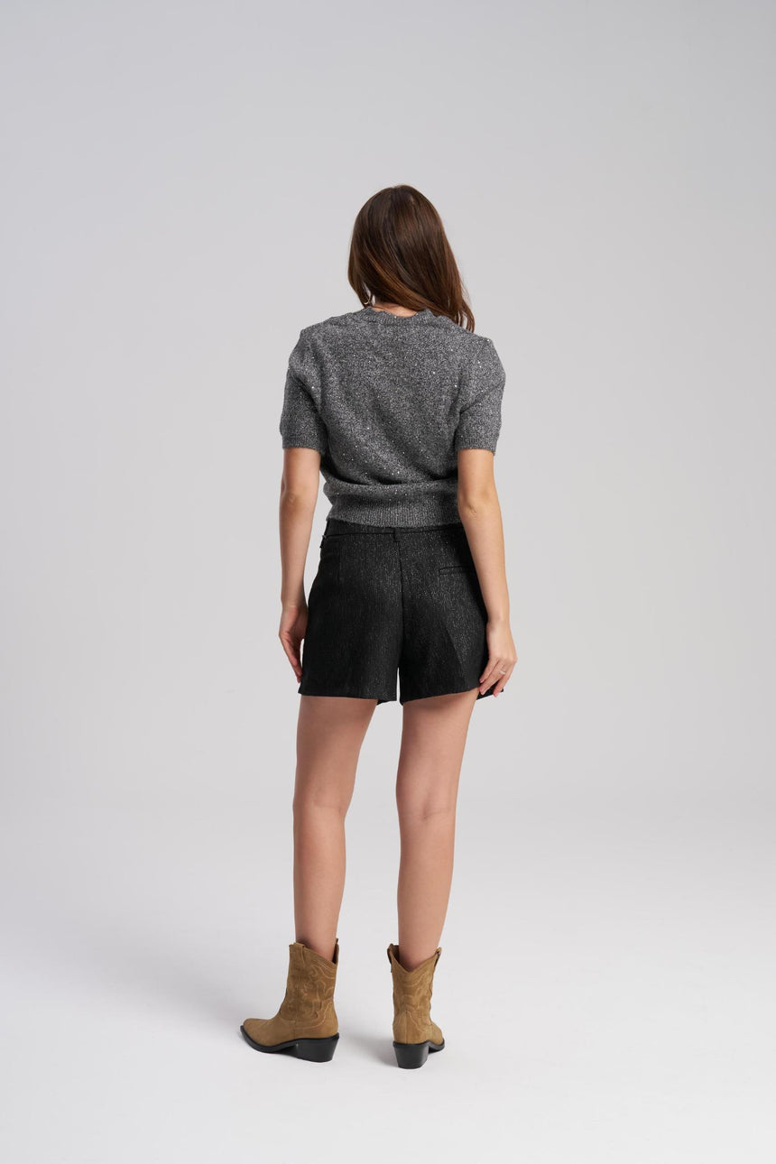 Luna Shimmer Knit Top – Elegant Lightweight Women’s Top