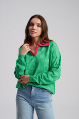 Blouse - Grid - MTstyle - MTstyle