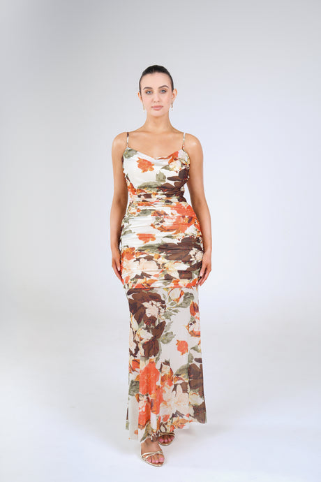Amara Floral Maxi Dress