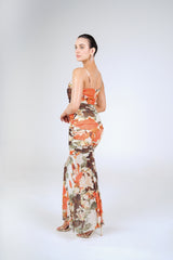 Amara Floral Maxi Dress, side view