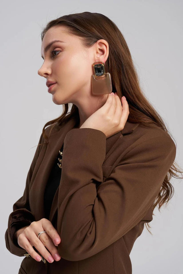 earrings - resin drop - MTstyle
